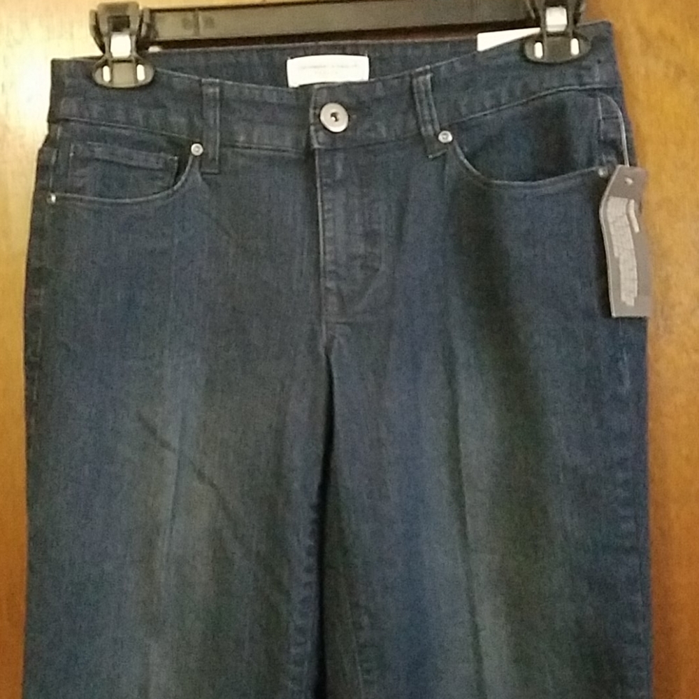 NWT Christopher & Banks Straight Leg Jean 4P - Picture 2 of 6